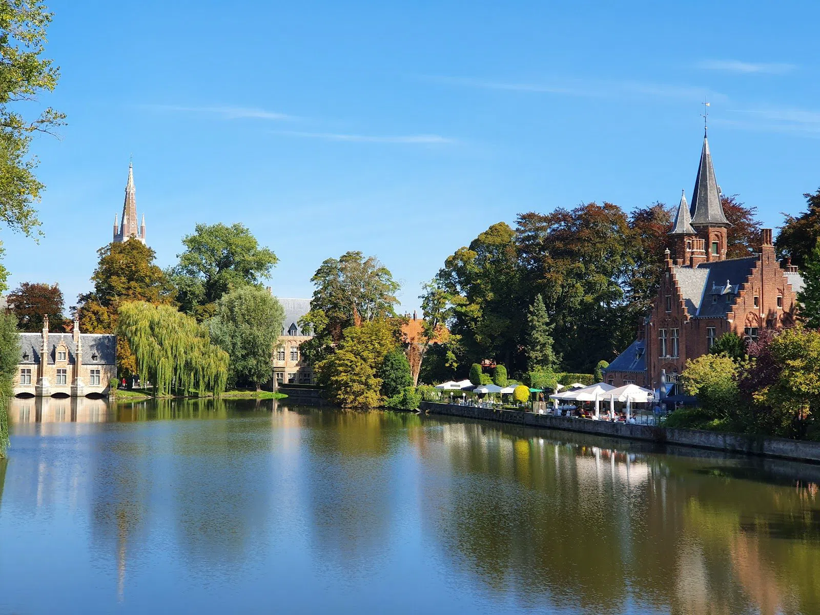Minnewater (Lake of Love) & Minnewaterpark, Bruges