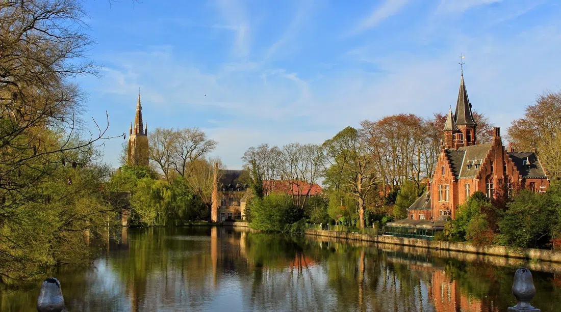 Minnewater Park & Lake of Love, Bruges