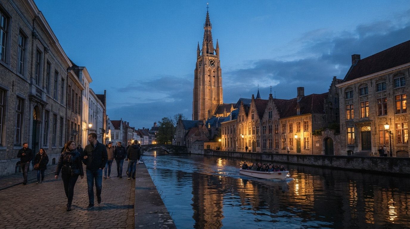 Onze-Lieve-Vrouwe, Bruges: Michelangelo, museums and quiet canals