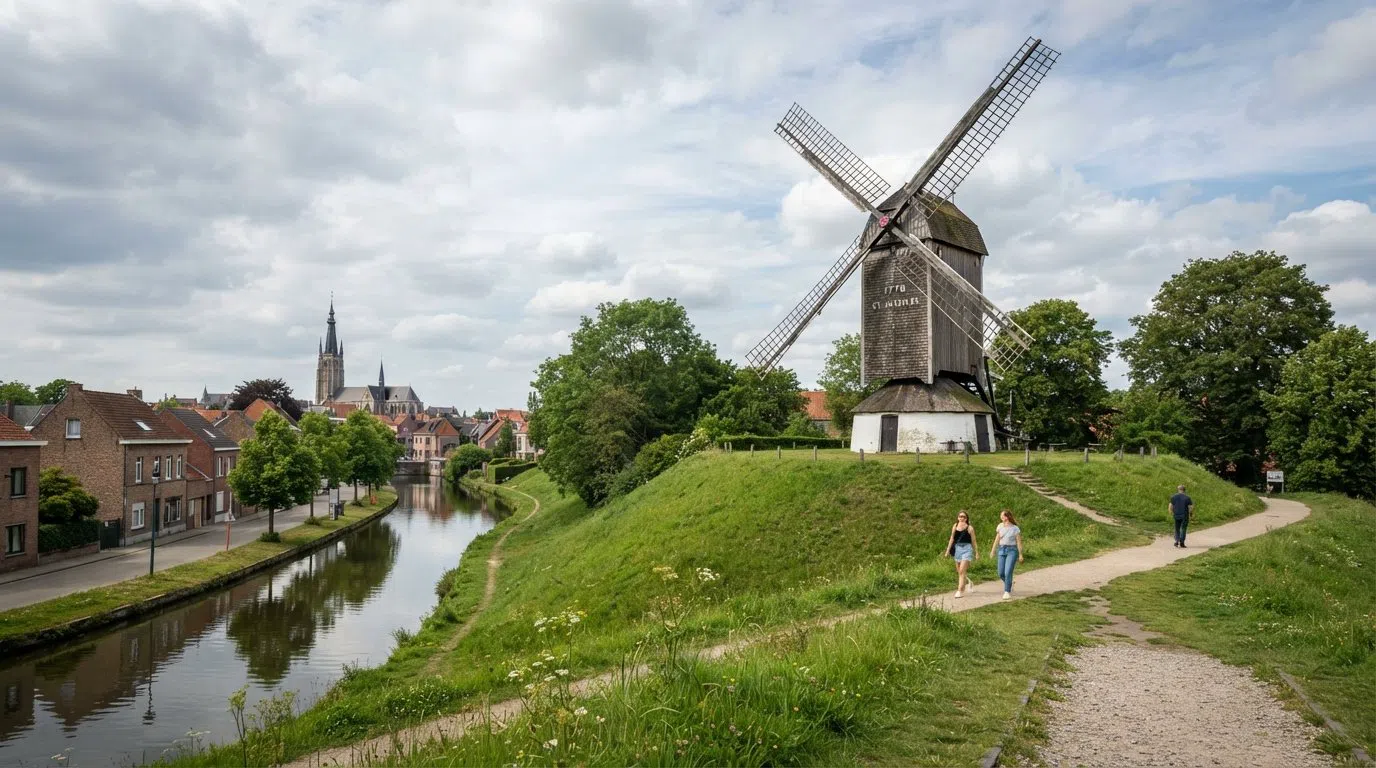 Sint-Anna, Bruges: the quiet quarter beyond the coach parties